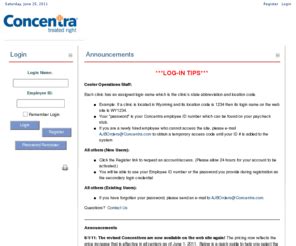 concentra portal access.